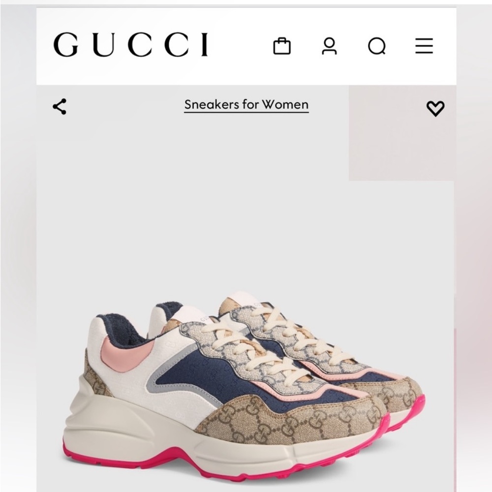 WOMEN'S GG RHYTON SNEAKER